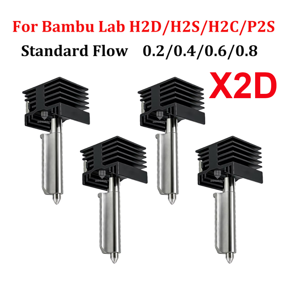 3D Printing Nozzle - X2D Hotend For Bambu Lab P2S