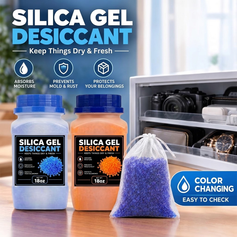 3D Printing Filament - Indicating Silica Gel Desiccant Beads Color