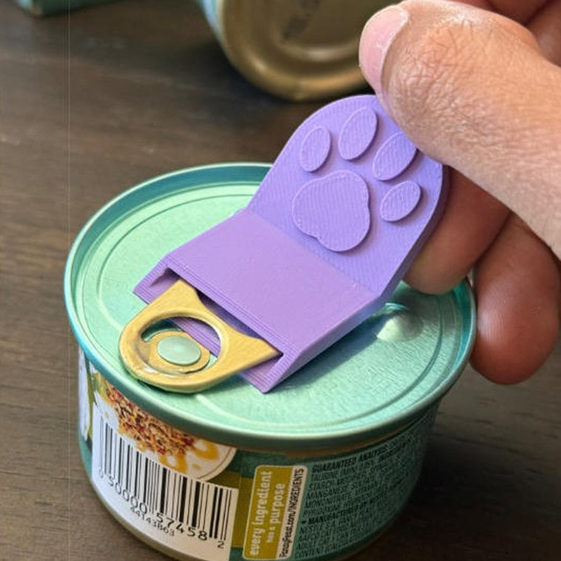 3D Printing Grip - 3D Printed Creative Cat Paw Shaped