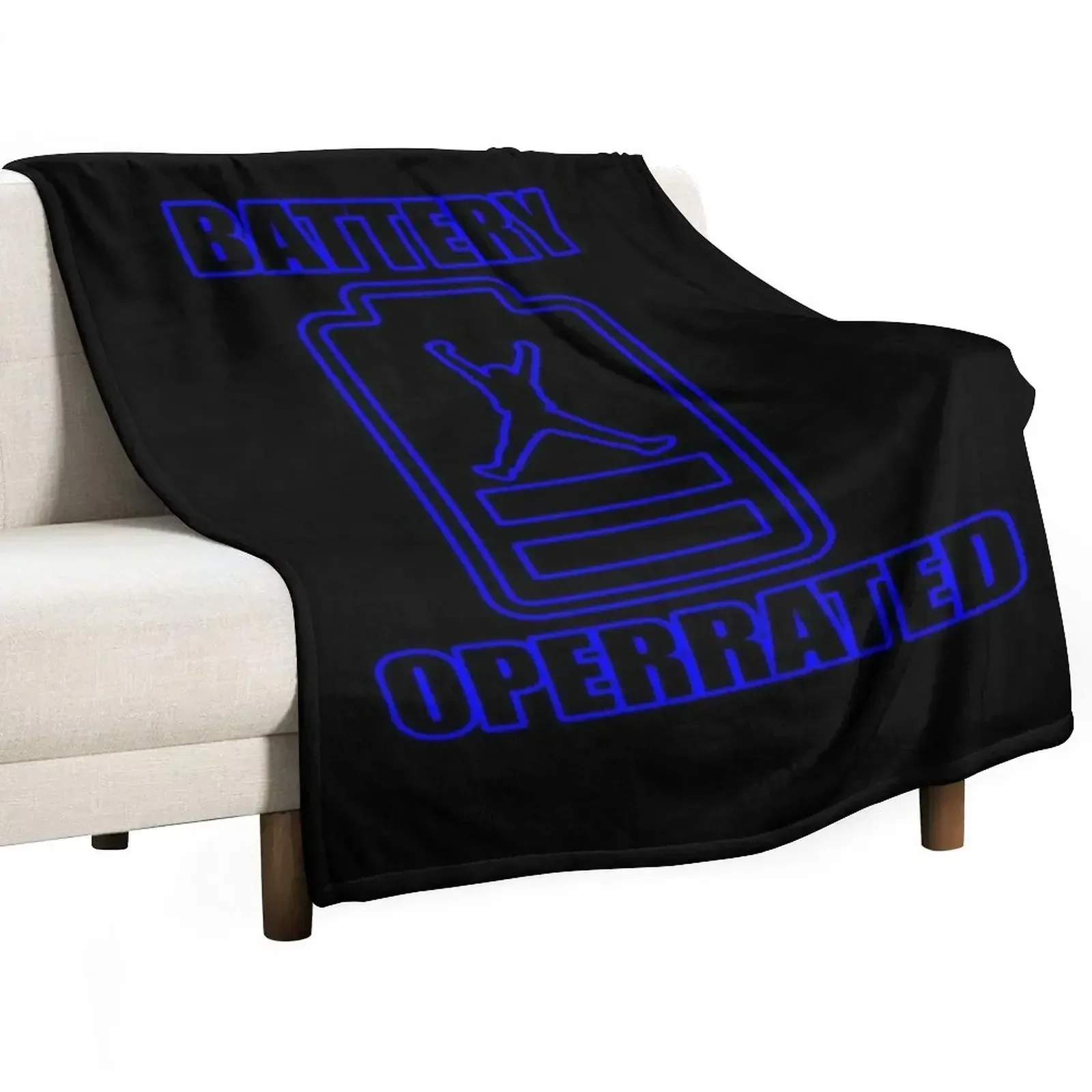 3D Printing Operator - Battery Operated Throw Blanket wednesday Retros