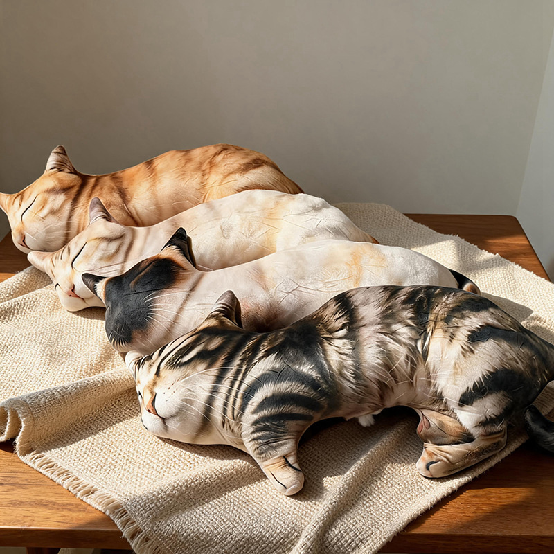3D Printing With Pp - 1Pc 40-10cm 3D Printing Animal Pillow
