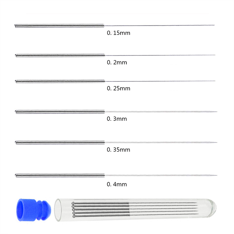 3D Printing Nozzle - 10pcs Stainless Steel Nozzle Cleaning Needles