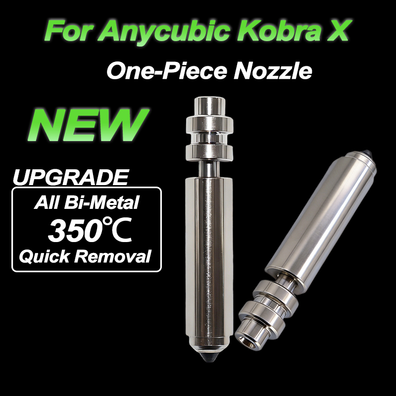 3D Printing Nozzle - NEW Upgrade Bimetallic For Kobra X
