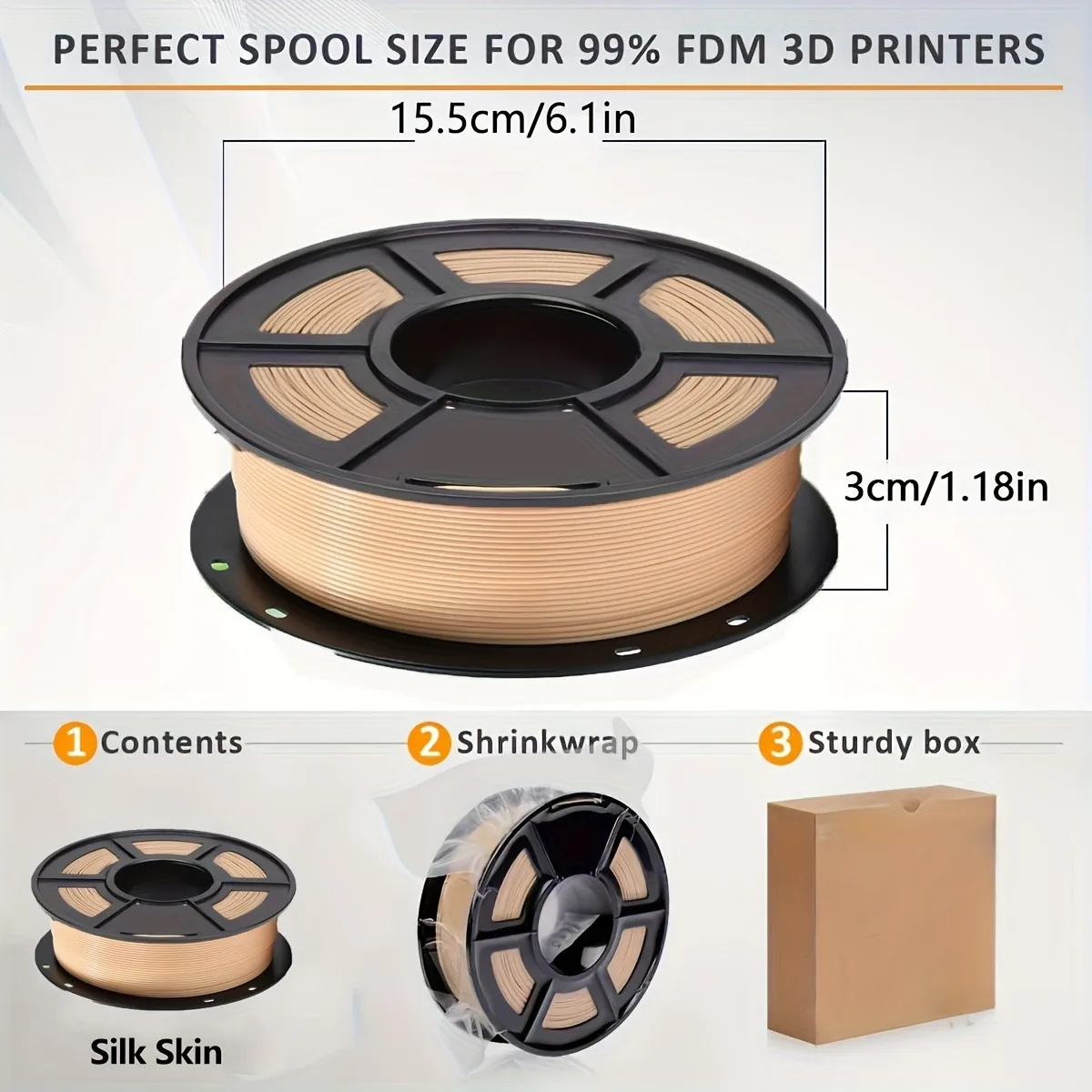 Skin Color PLA Filament 1.75Mm - đánh giá và giá 3D Printing Labubu