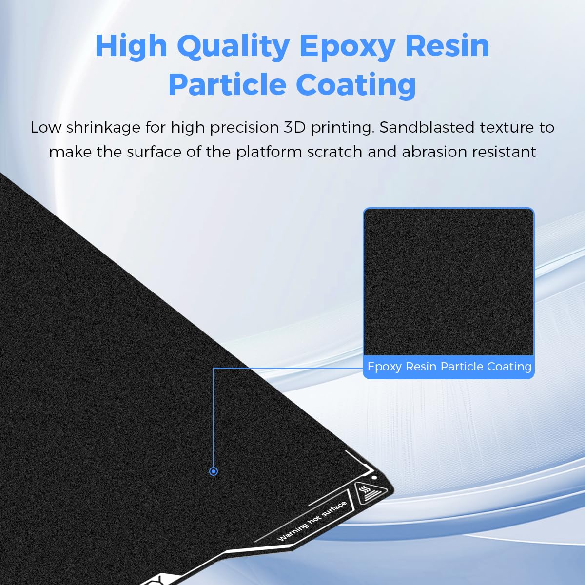 Creality Hi Epoxy Resin Build  - đánh giá và giá 3D Printer Bed Spring