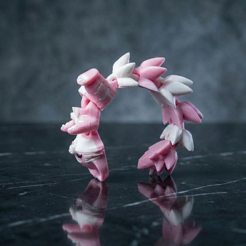 3D Printed Pink Cat Keychain W - đánh giá và giá 3D Printing Design Software