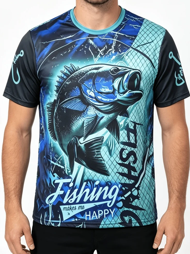 Fashion Men's 3D Fish Graphic  - đánh giá và giá 3D Printing Maket