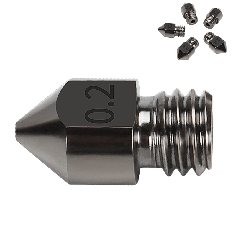 Siêu Cứng Không Gỉ Vòi Phun MK - đánh giá và giá 3D Printing Nozzle