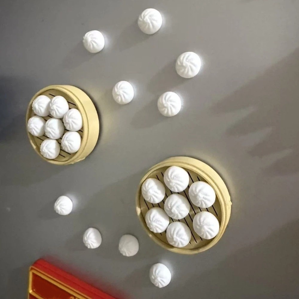 3D Printing Bun Dumpling Fridg - đánh giá và giá 3D Printing Labubu
