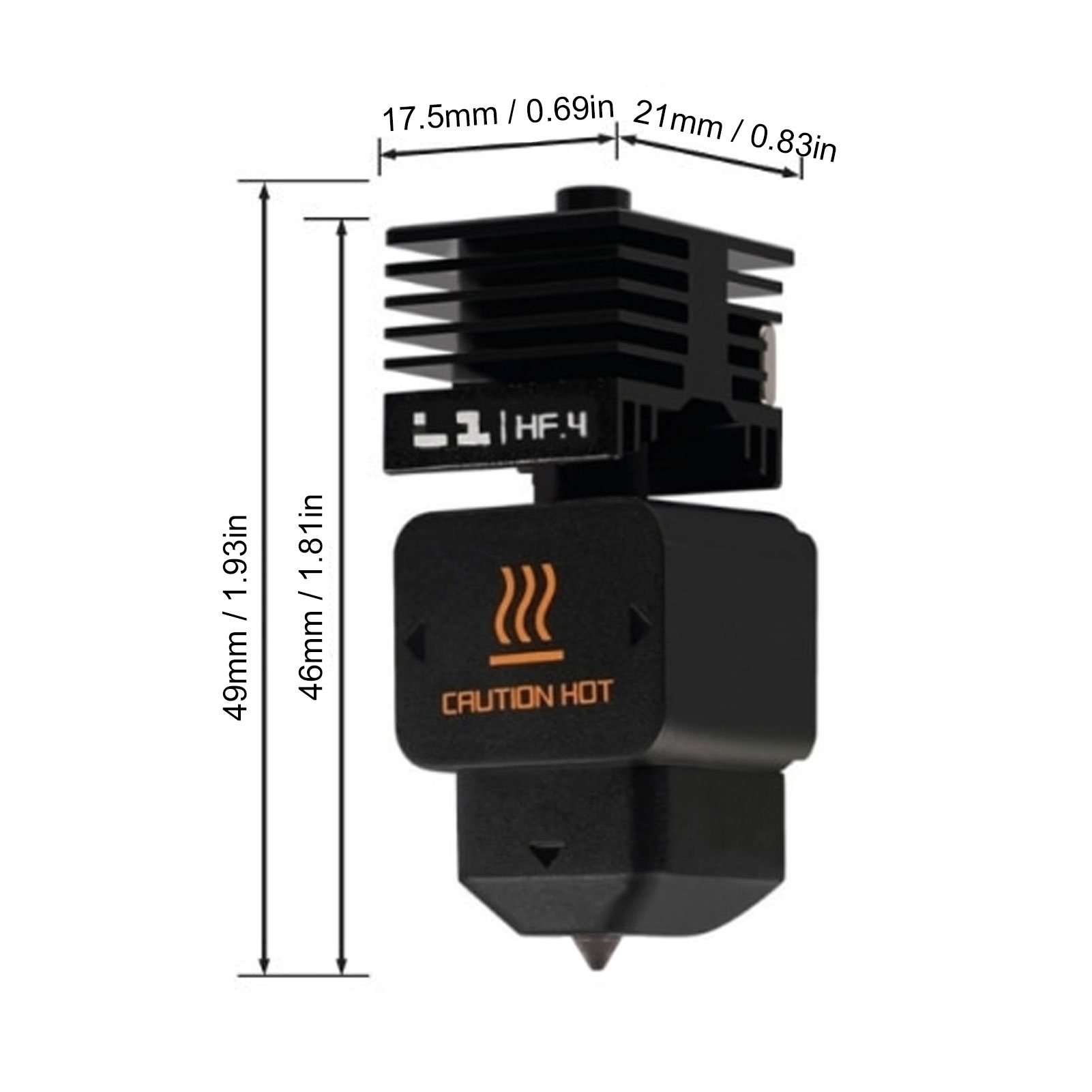 High Flow Hotend Replacement f - đánh giá và giá 3D Printing Laboratory