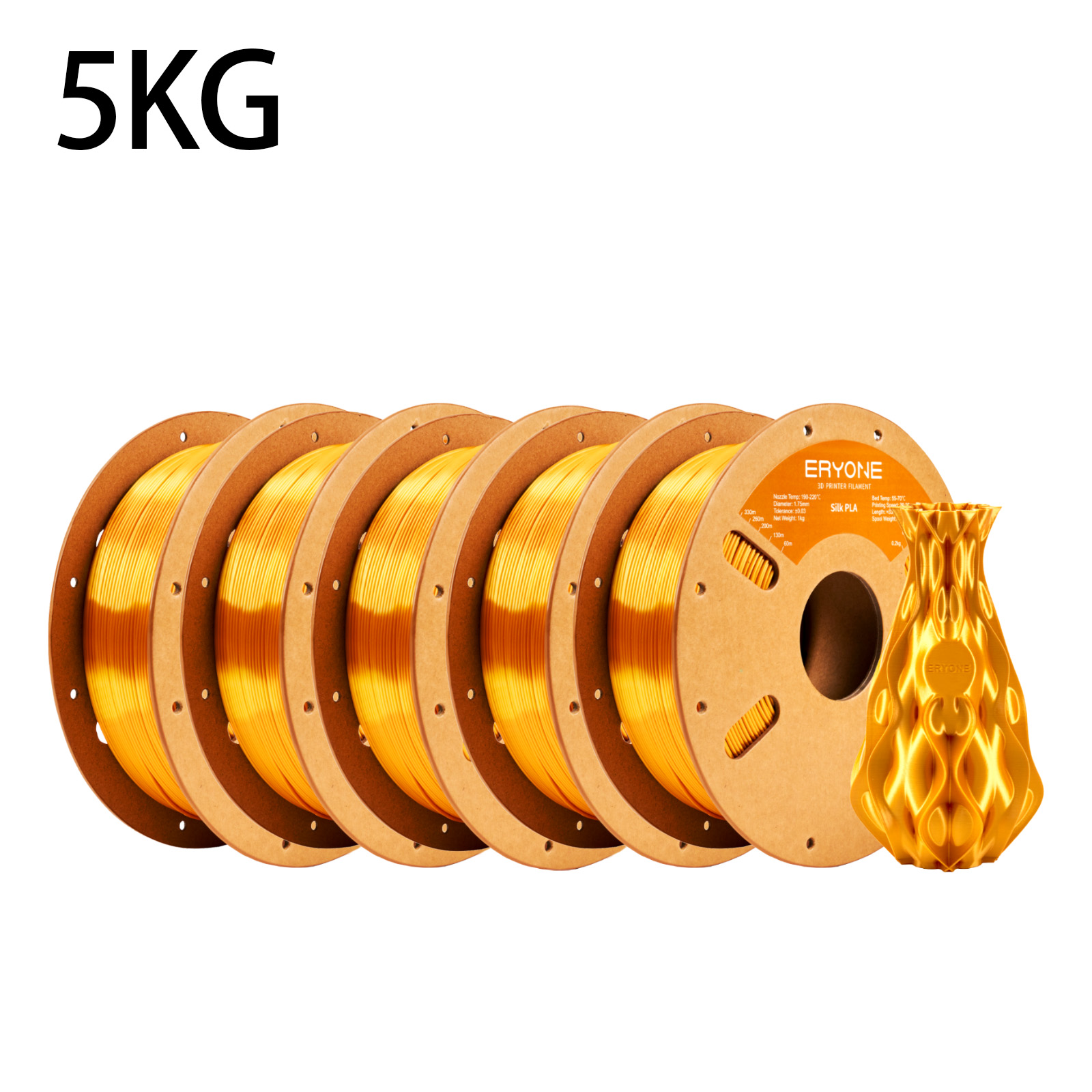 ERYONE 5kg Silk PLA Filament f - đánh giá và giá 3D Printing Nylon Filament