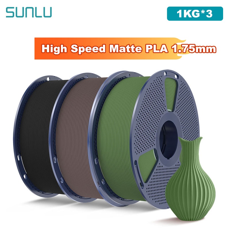 SUNLU 3KG High Speed Matte PLA - đánh giá và giá 3D Printing Nylon Filament