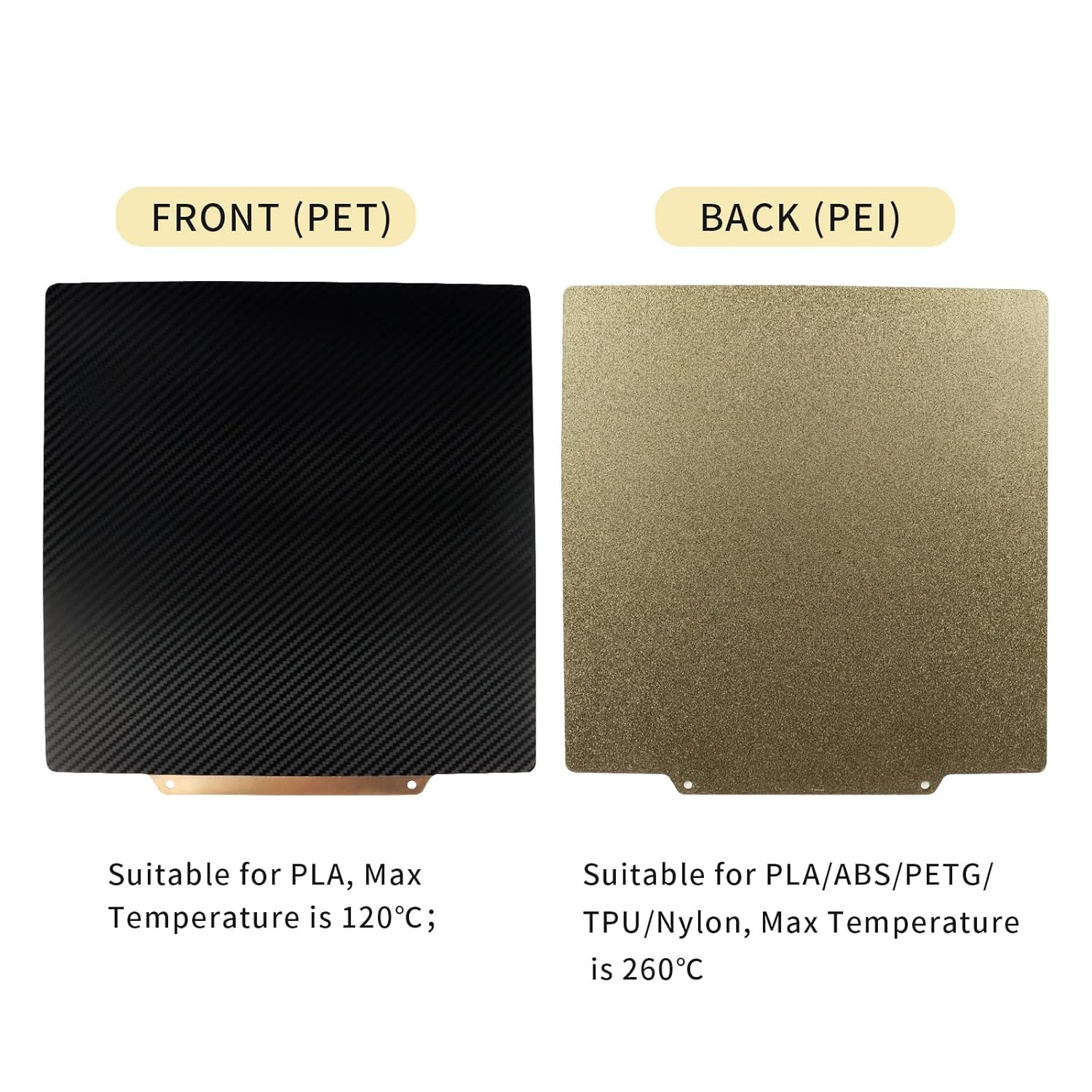 SV01/SV02 PEO PEI Build Plate  - đánh giá và giá 3D Printer Bed Spring