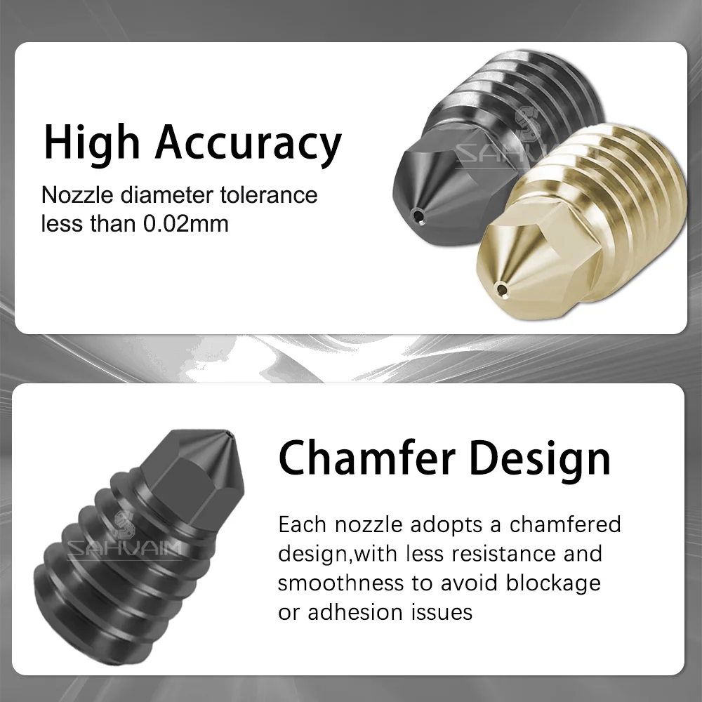3D Printer Nozzle 0.2mm 0.4mm  - đánh giá và giá 3D Printing X1 Carbon