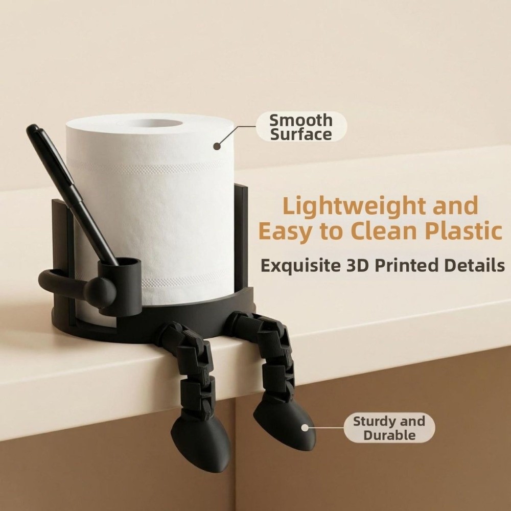 New 3D Printed Toilet Paper Ho - đánh giá và giá 3D Printing With Pp