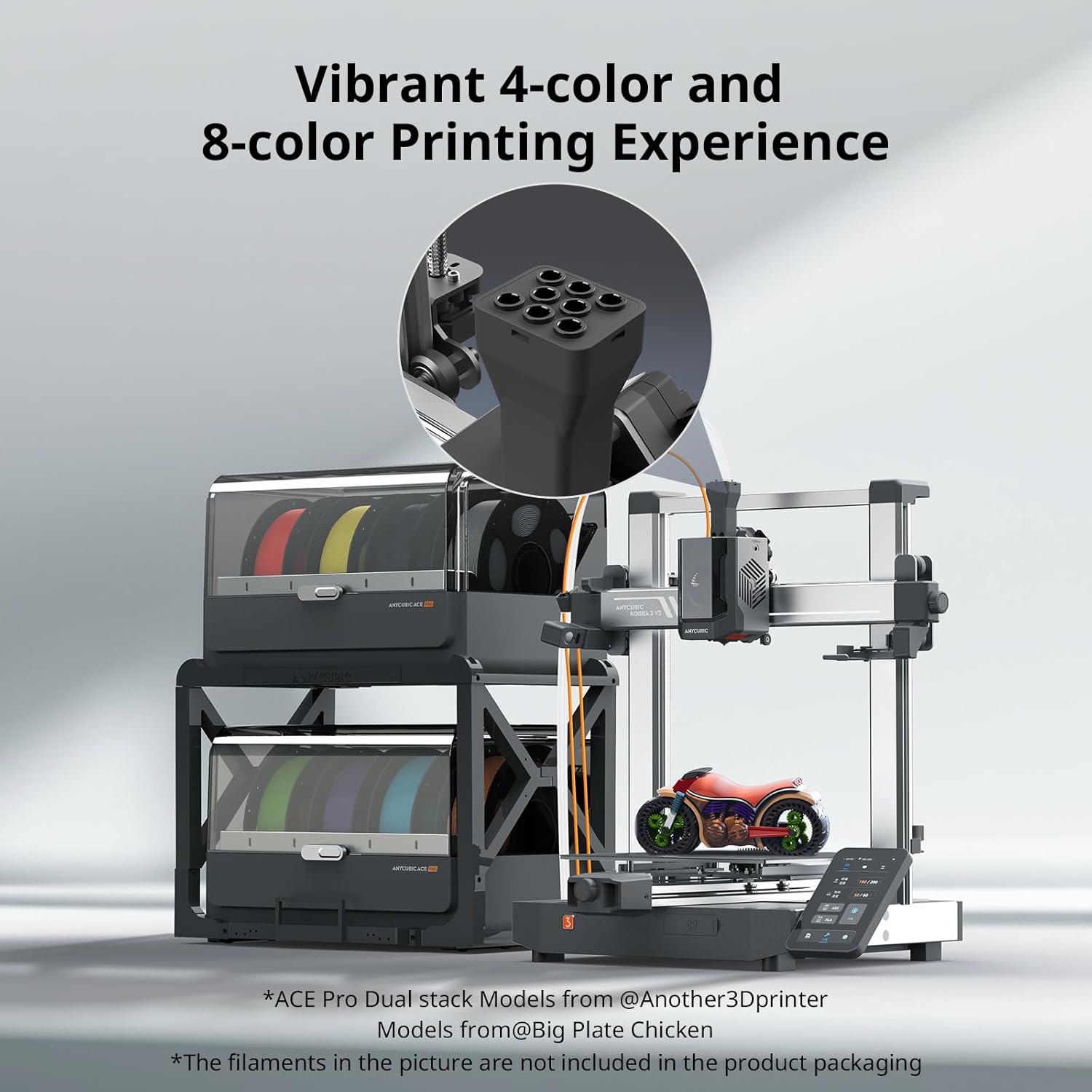 Smart Multicolor Printing for  - đánh giá và giá 3D Printing Filament