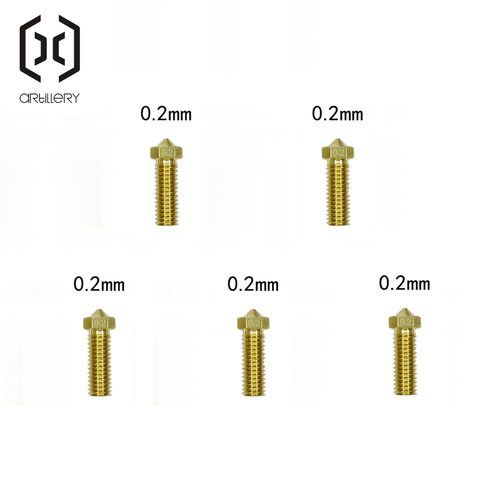 E3D Đầu Vòi Bằng Đồng 0.2/0.4/ - đánh giá và giá 3D Printing Nozzle