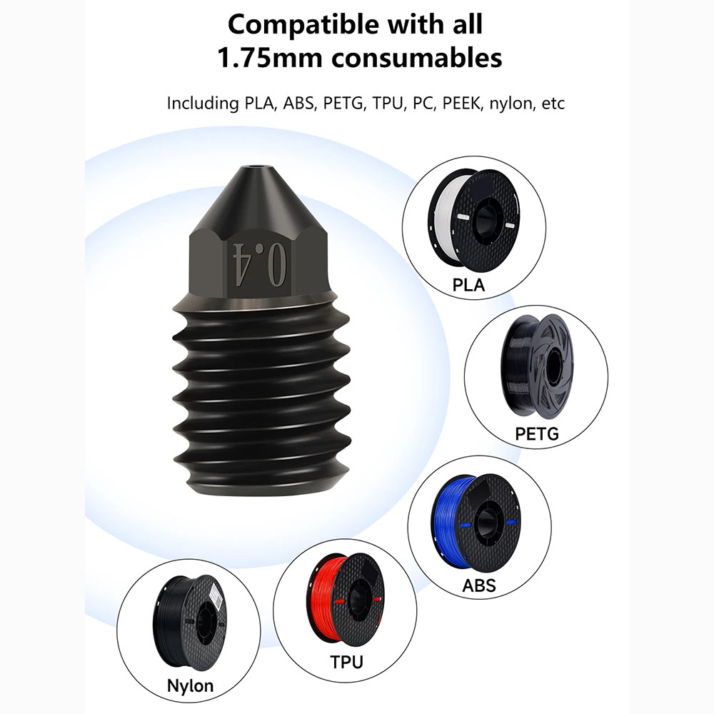 For Bambu Lab Nozzle 0.2/0.4/0 - đánh giá và giá 3D Printing Nozzle