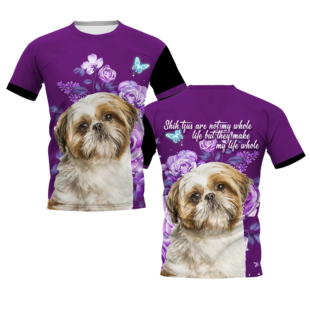 HX Shih Tzu T-shirts Dog Make  - đánh giá và giá 3D Printing Maket