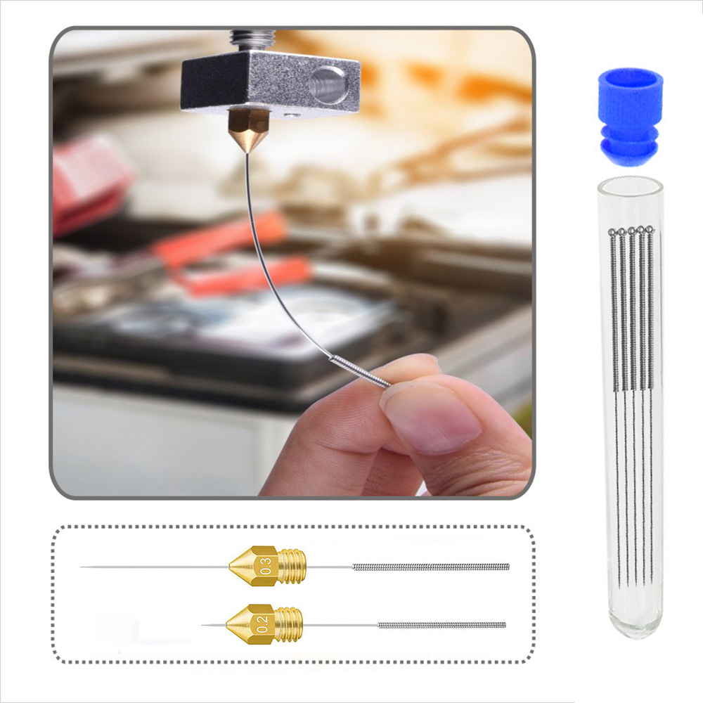 10pcs Stainless Steel Nozzle C - đánh giá và giá 3D Printing Nozzle