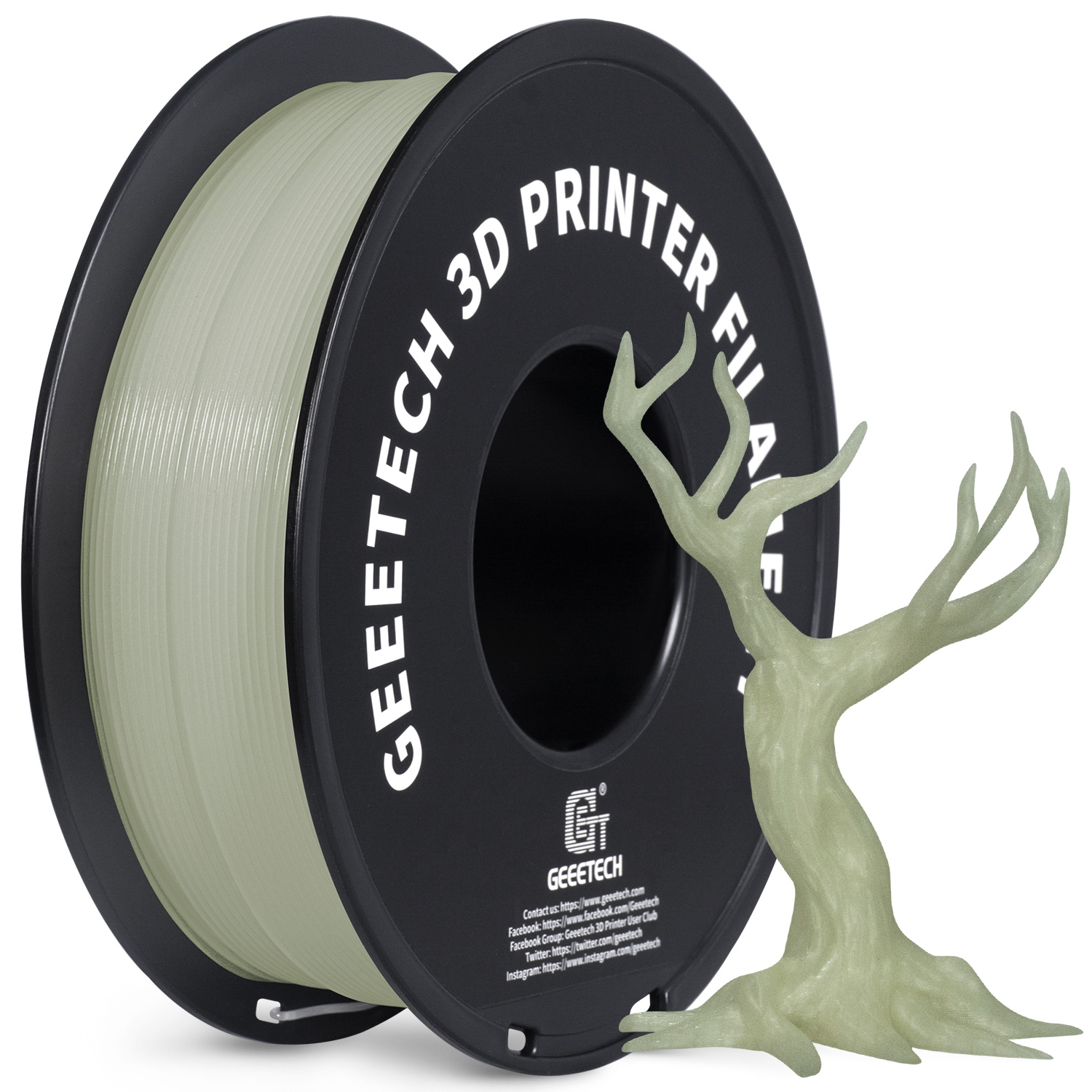GEEETECH Luminous PLA Filament - đánh giá và giá 3D Printing Nylon Filament